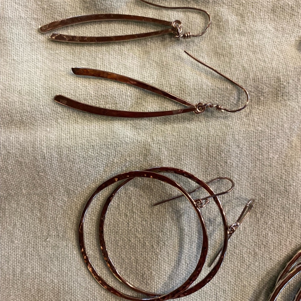 James Avery Silver Dangle Earring